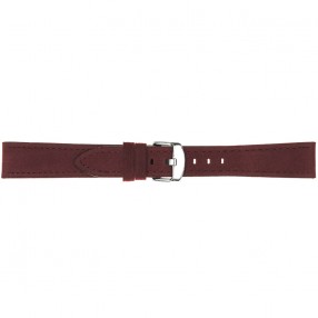 Bordo Poletto Suede Kožni Kaiš Za Sat