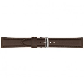 Tamno Braon Poletto Madras Calf Kožni Kaiš Za Sat