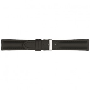 Crni Poletto Cosmos Waterproof Kožni Kaiš Za Sat