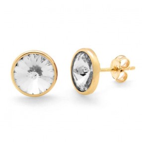 ŽENSKE VICTORIA CRUZ BASIC GOLD MINDJUŠE SA SWAROVSKI KRISTALOM