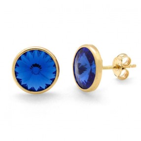 ŽENSKE VICTORIA CRUZ BASIC GOLD MINDJUŠE SA SWAROVSKI KRISTALOM