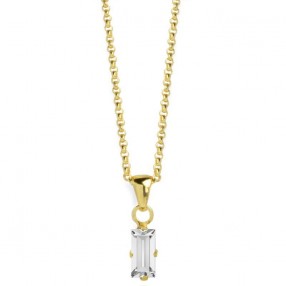 ŽENSKA VICTORIA CRUZ MACEDONIA CRYSTAL GOLD OGRLICA SA SWAROVSKI KRISTALOM