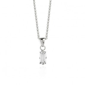 Ženski Victoria Cruz Macedonia Simple Crystal Lančić Sa Swarovski Belim Kristalom