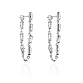 Ženske Victoria Cruz Esgueva Crystal Mindjuše Sa Swarovski Belim Kristalima