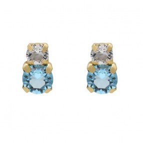 ŽENSKE VICTORIA CRUZ JASMINE AQUAMARINE MINDJUŠE SA SWAROVSKI KRISTALIMA