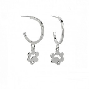 Ženske Victoria Cruz Cocolada Crystal Mindjuše Sa Swarovski Belim Kristalima