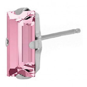 ŽENSKE VICTORIA CRUZ MACEDONIA LIGHT ROSE MINDJUŠE SA SWAROVSKI ROZE KRISTALOM