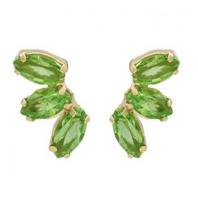 ŽENSKE VICTORIA CRUZ LAS ESTACIONES PERIDOT GOLD MINDJUŠE SA SWAROVSKI KRISTALIMA