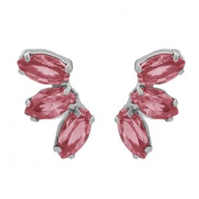 ŽENSKE VICTORIA CRUZ LAS ESTACIONES LIGHT ROSE MINDJUŠE SA SWAROVSKI KRISTALIMA