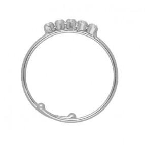 ŽENSKI VICTORIA CRUZ EUNOIA CRYSTAL PRSTEN SA SWAROVSKI KRISTALIMA