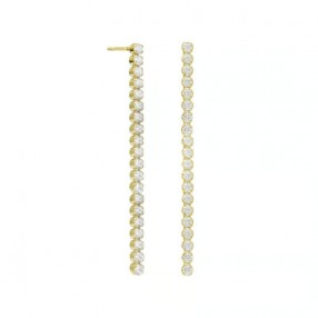 ŽENSKE VICTORIA CRUZ EUNOIA CRYSTAL GOLD MINDJUŠE SA SWAROVSKI KRISTALIMA