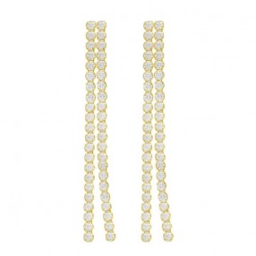 ŽENSKE VICTORIA CRUZ HALO CRYSTAL GOLD MINDJUŠE SA SWAROVSKI KRISTALIMA