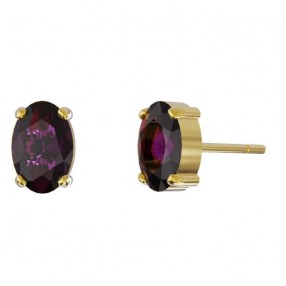 ŽENSKE VICTORIA CRUZ GEMMA AMETHYST GOLD MINDJUŠE SA SWAROVSKI KRISTALOM