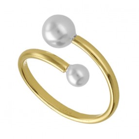 ŽENSKI VICTORIA CRUZ MOTHER GOLD PRSTEN SA PERLOM