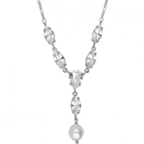 ŽENSKA VICTORIA CRUZ PURPOSE CRYSTAL OGRLICA SA SWAROVSKI KRISTALIMA