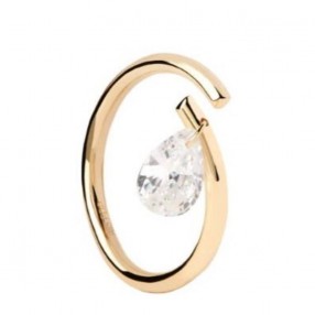 ŽENSKI PD PAOLA ESSENTIALS ZLATNI PRSTEN SA POZLATOM 18K