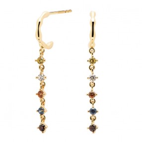 ŽENSKE PD PAOLA SAGE ZLATNE NAUŠNICE SA POZLATOM 18k