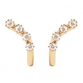 ŽENSKE PD PAOLA MOTION NAUŠNICE SA POZLATOM 18k