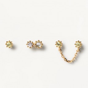 ŽENSKE PD PAOLA KARA NAUŠNICE SA POZLATON 18k