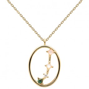 ŽENSKA PD PAOLA ZLATNA OGRLICA ARIES - OVAN SA POZLATOM 18k