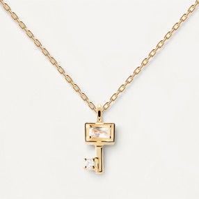 ŽENSKA PD PAOLA KEY ZLATNA OGRLICA SA POZLATOM 18k