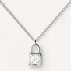 ŽENSKA PD PAOLA PADLOCK SREBRNA OGRLICA