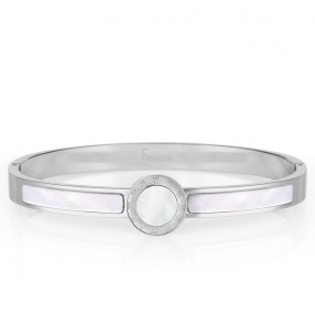 ŽENSKA FREELOOK SREBRNA NARUKVICA OD HIRURŠKOG ČELIKA