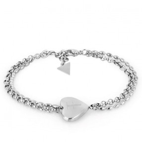 ŽENSKA FREELOOK SREBRNA NARUKVICA OD HIRURŠKOG ČELIKA