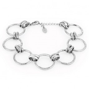 ŽENSKA FREELOOK SREBRNA NARUKVICA OD HIRURŠKOG ČELIKA