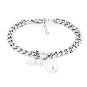 ŽENSKA FREELOOK SREBRNA NARUKVICA OD HIRURŠKOG ČELIKA