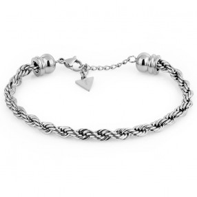 ŽENSKA FREELOOK SREBRNA NARUKVICA OD HIRURŠKOG ČELIKA