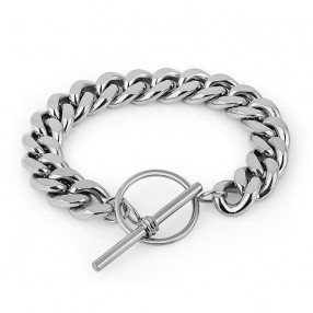 ŽENSKA FREELOOK SREBRNA NARUKVICA OD HIRURŠKOG ČELIKA