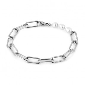 ŽENSKA FREELOOK SREBRNA NARUKVICA OD HIRURŠKOG ČELIKA