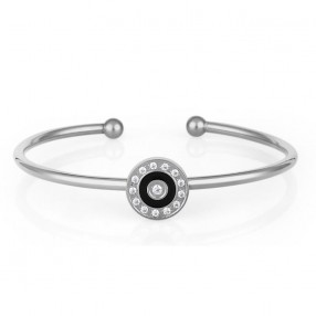 ŽENSKA FREELOOK SREBRNA NARUKVICA OD HIRURŠKOG ČELIKA