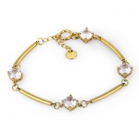 ŽENSKA FREELOOK ZLATNA NARUKVICA OD HIRURŠKOG ČELIKA