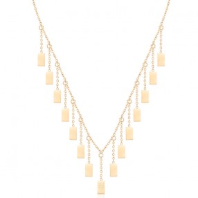 ŽENSKA FREELOOK ZLATNA OGRLICA OD HIRURŠKOG ČELIKA