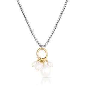 ŽENSKA FREELOOK SREBRNA ZLATNA OGRLICA OD HIRURŠKOG ČELIKA