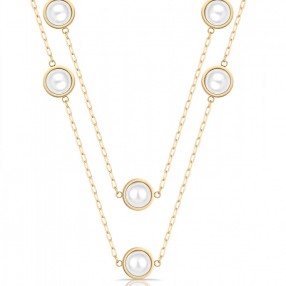 ŽENSKA FREELOOK ZLATNA OGRLICA OD HIRURŠKOG ČELIKA