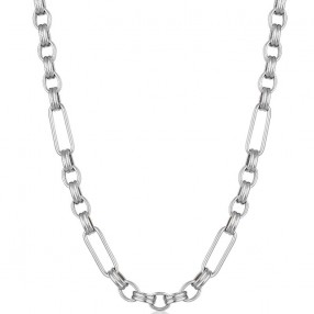 ŽENSKA FREELOOK SREBRNA OGRLICA OD HIRURŠKOG ČELIKA