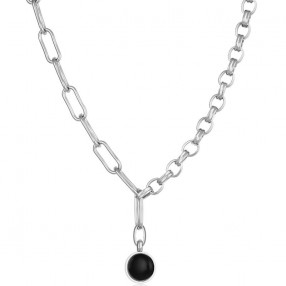 ŽENSKA FREELOOK SREBRNA OGRLICA OD HIRURŠKOG ČELIKA