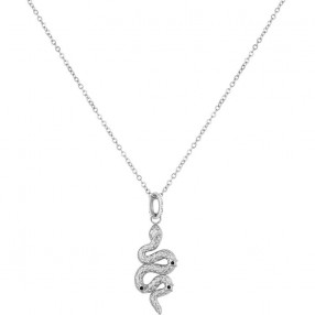 ŽENSKA FREELOOK SREBRNA OGRLICA OD HIRURŠKOG ČELIKA