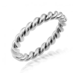 ŽENSKI FREELOOK SREBRNI PRSTEN OD HIRURŠKOG ČELIKA S