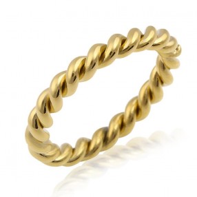 ŽENSKI FREELOOK ZLATNI PRSTEN OD HIRURŠKOG ČELIKA M