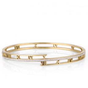 ŽENSKA FREELOOK ZLATNE NARUKVICA OD HIRURŠKOG ČELIKA