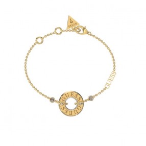 ŽENSKA GUESS JUST GUESS ZLATNA NARUKVICA OD HIRURŠKOG ČELIKA