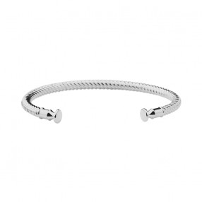 Paul Hewitt Rocuff Srebrna Narukvica Od Hirurškog Čelika M
