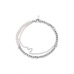 PAUL HEWITT TREASURE DUO PEARL NARUKVICA OD HIRURŠKOG ČELIKA