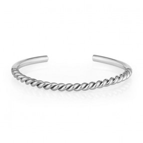 ŽENSKA SANTA BARBARA POLO SREBRNA NARUKVICA OD HIRURŠKOG ČELIKA