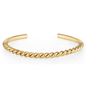 ŽENSKA SANTA BARBARA POLO ZLATNA NARUKVICA OD HIRURŠKOG ČELIKA