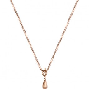 ŽENSKA SANTA BARBARA POLO ROZE ZLATNA OGRLICA OD HIRURŠKOG ČELIKA